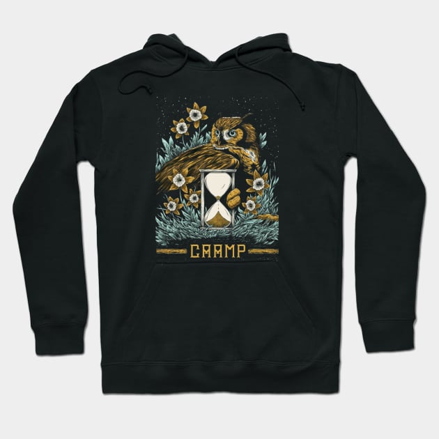 owl caam Hoodie by Kelp Art